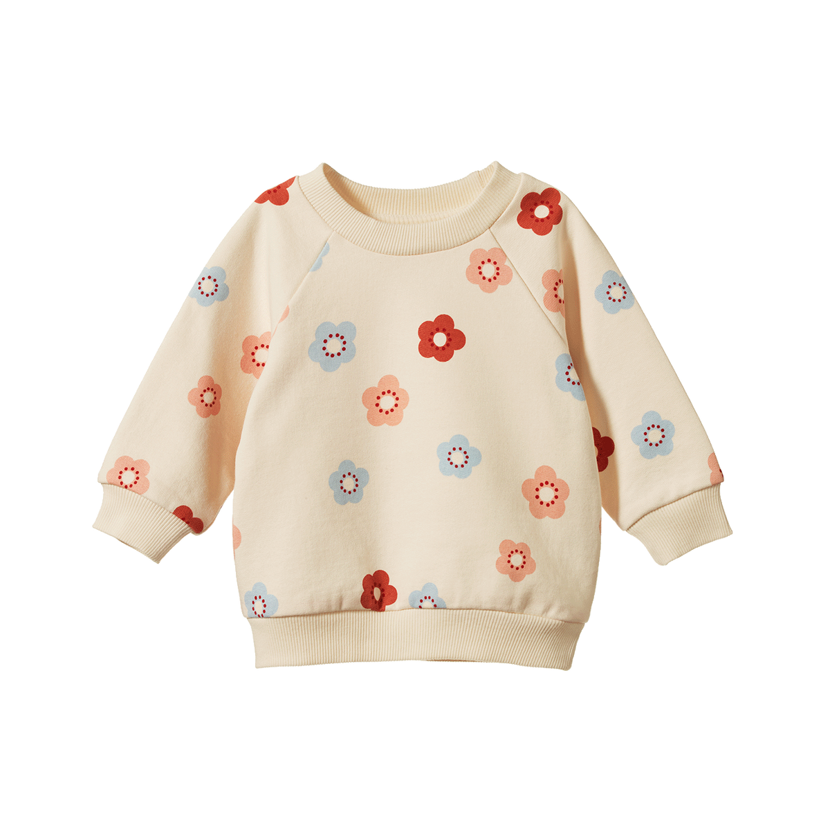 Emerson Sweater || Flora Stamp Print