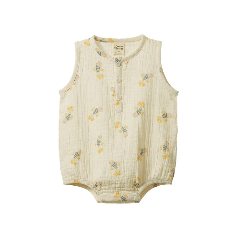 Cedar Suit Muslin || Fish Fable Print