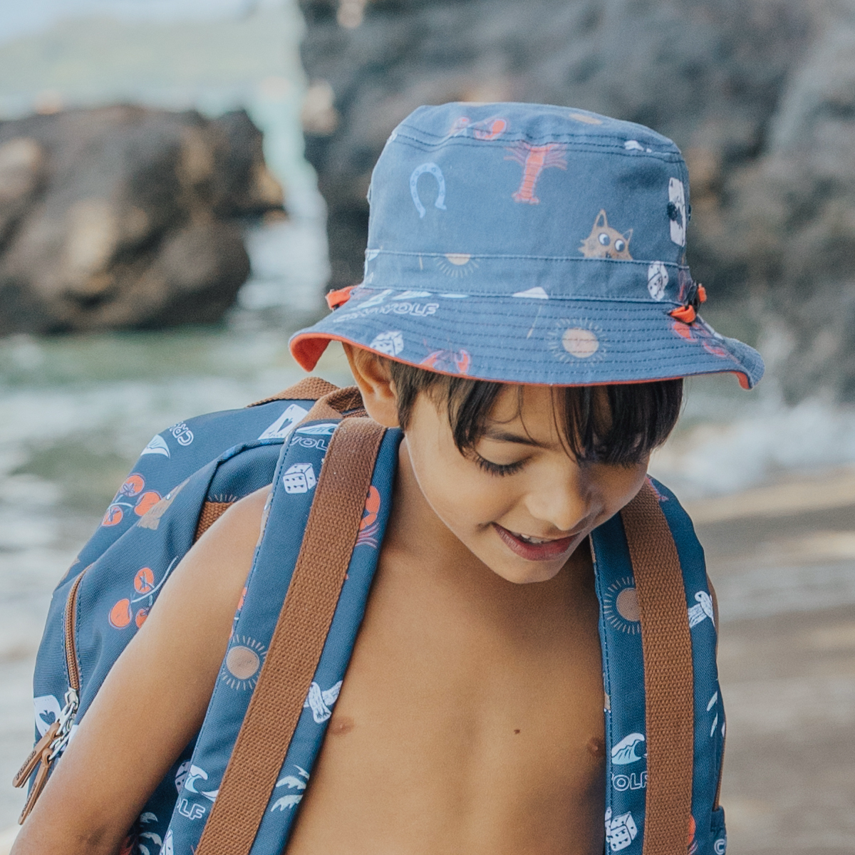 Reversible Bucket Hat ||Lucky Days