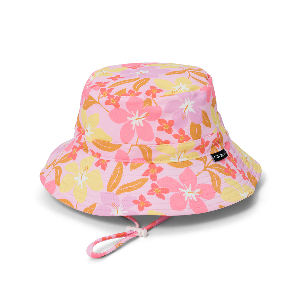 Swim Bucket Hat || Hibiscus Daze