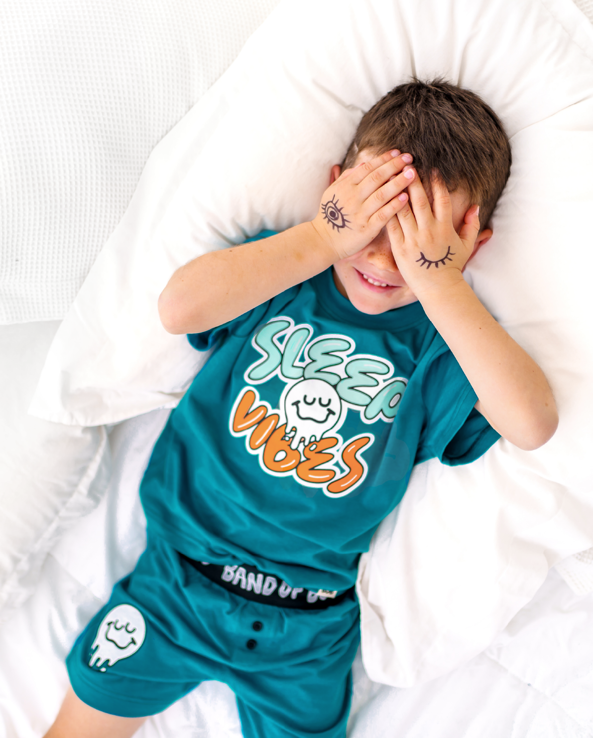 Sleep Vibes Pyjamas || Blue