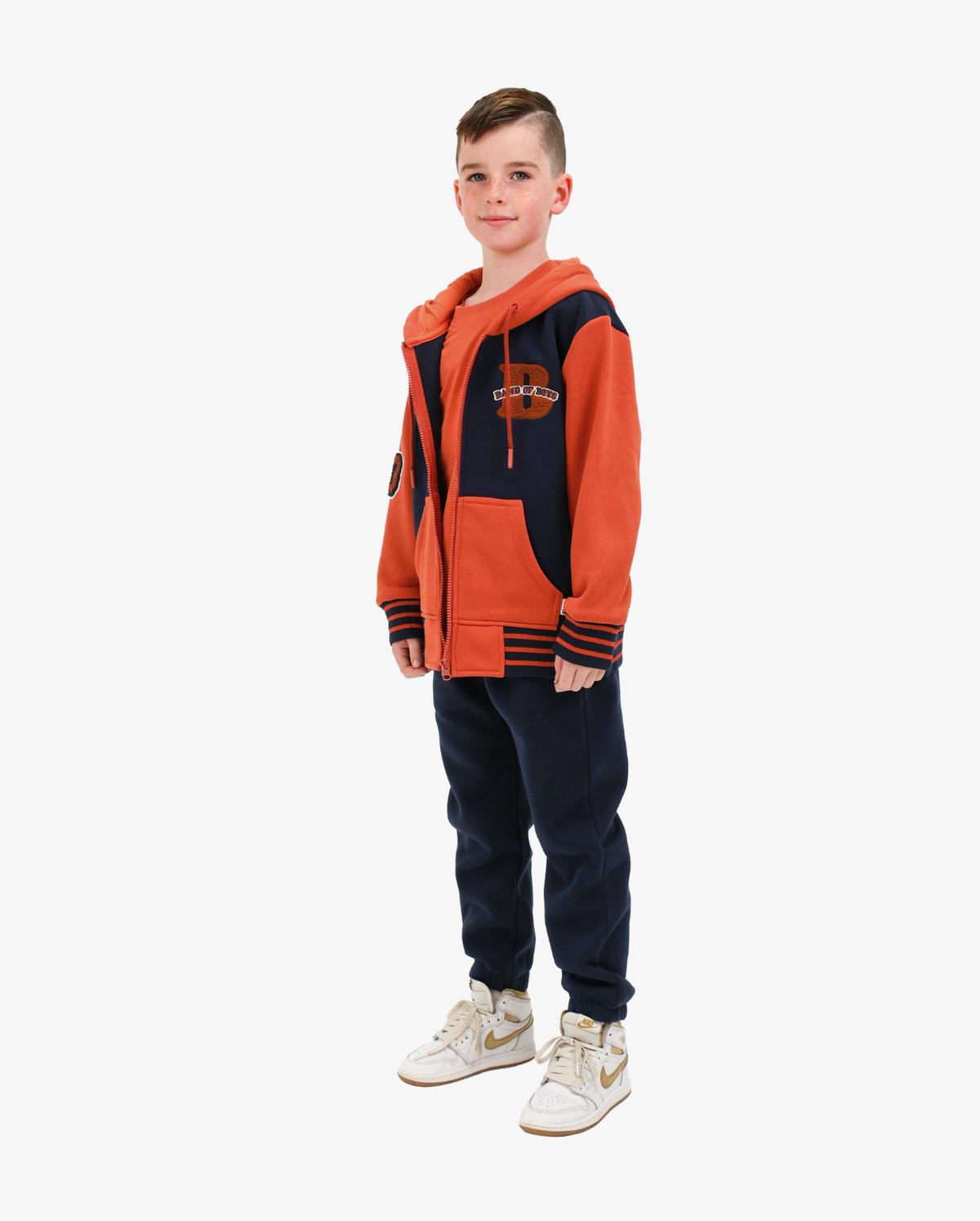 Retro Winter Basketball Hoodie