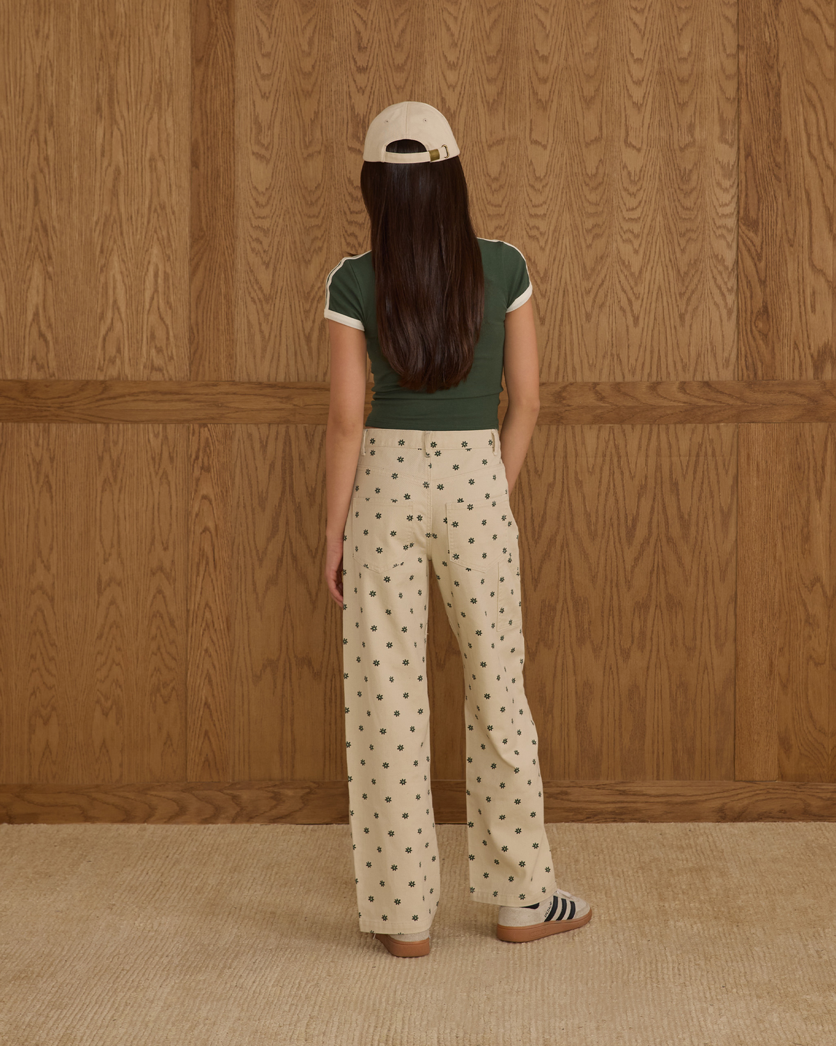 Baggy Wide Leg Denim Teen|| Mini Daisy