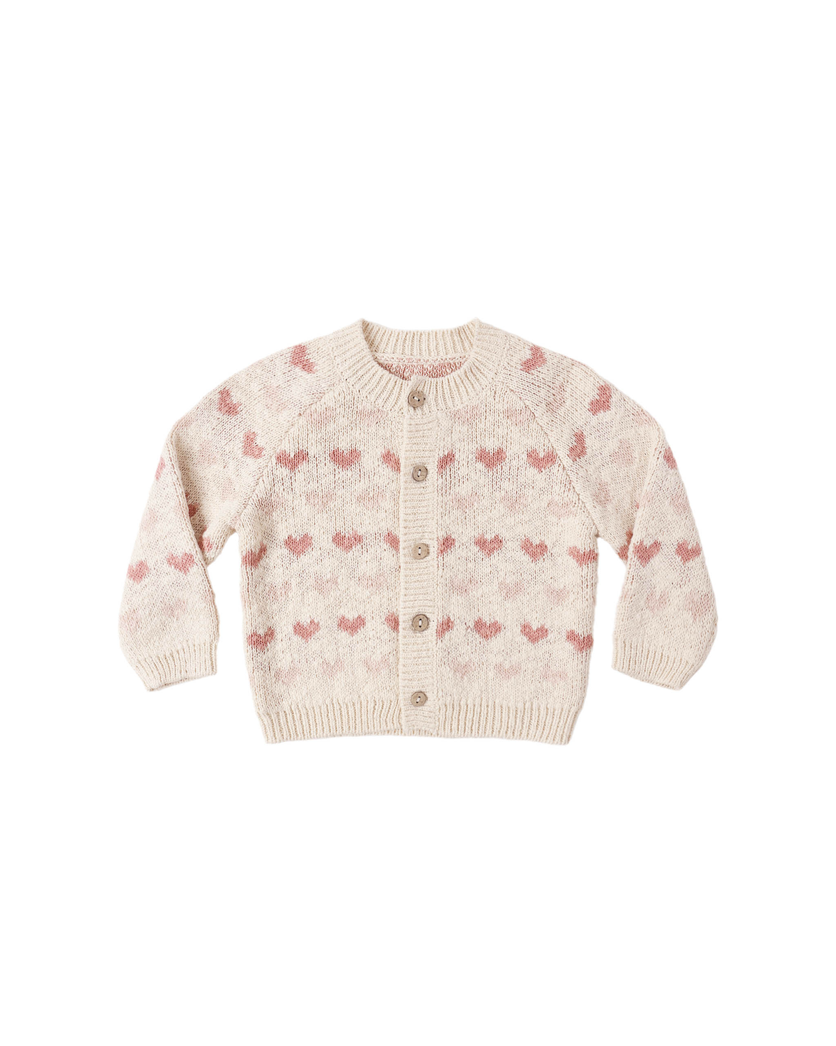 Knit Cardigan || Hearts