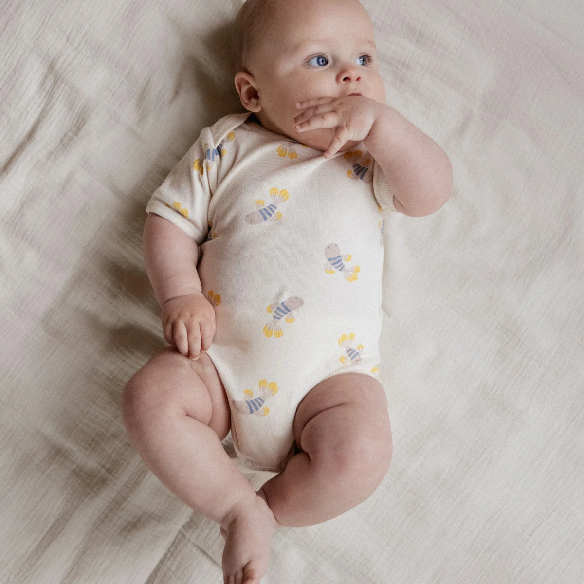 Short Sleeve Bodysuit || Fish Fable Print
