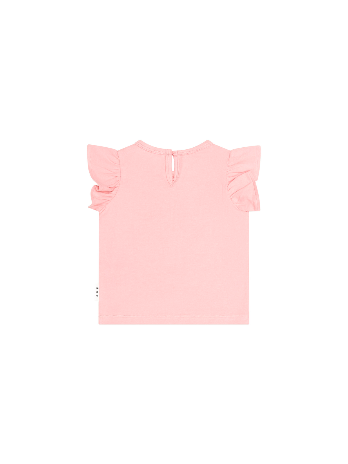 Ballerina Huxette Frill Tee || Vintage Pink