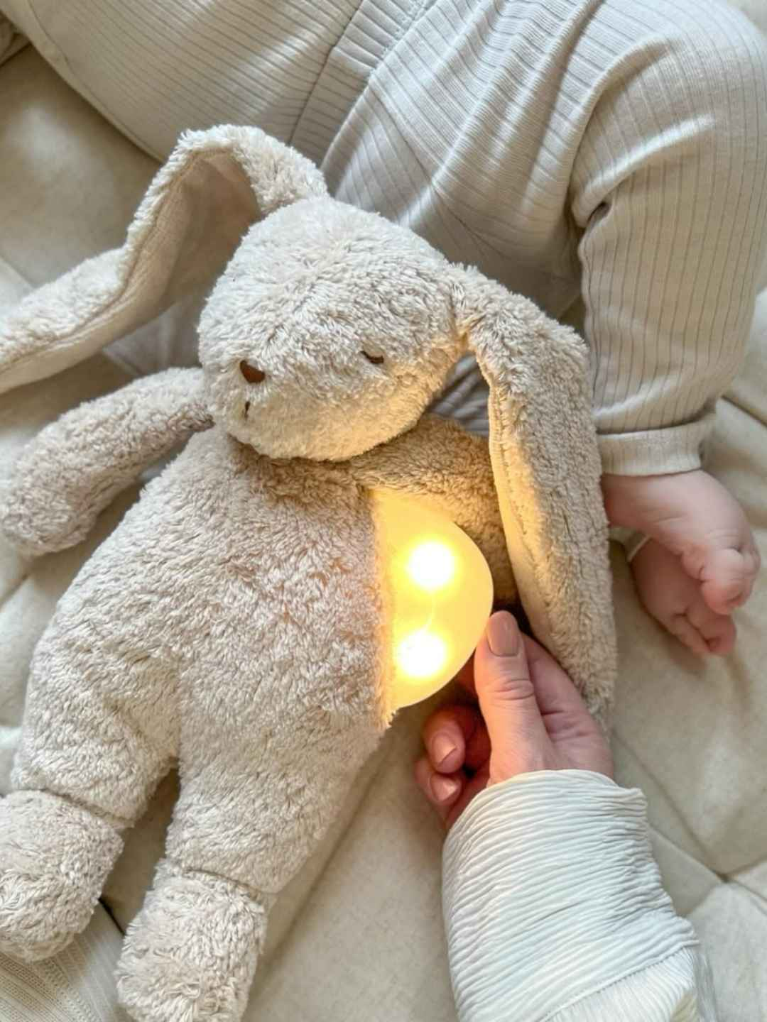 Moonie Organic Humming Bunny 2.0 || Sand