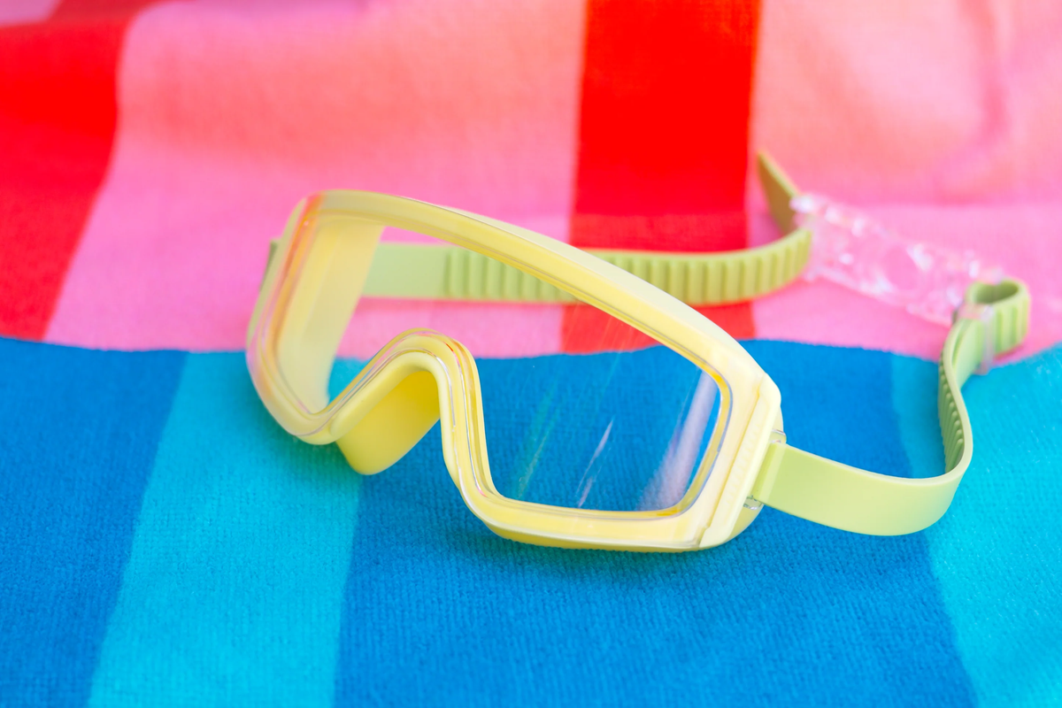 Kiddo Goggles Size 3-8 Years || Lemon Lime