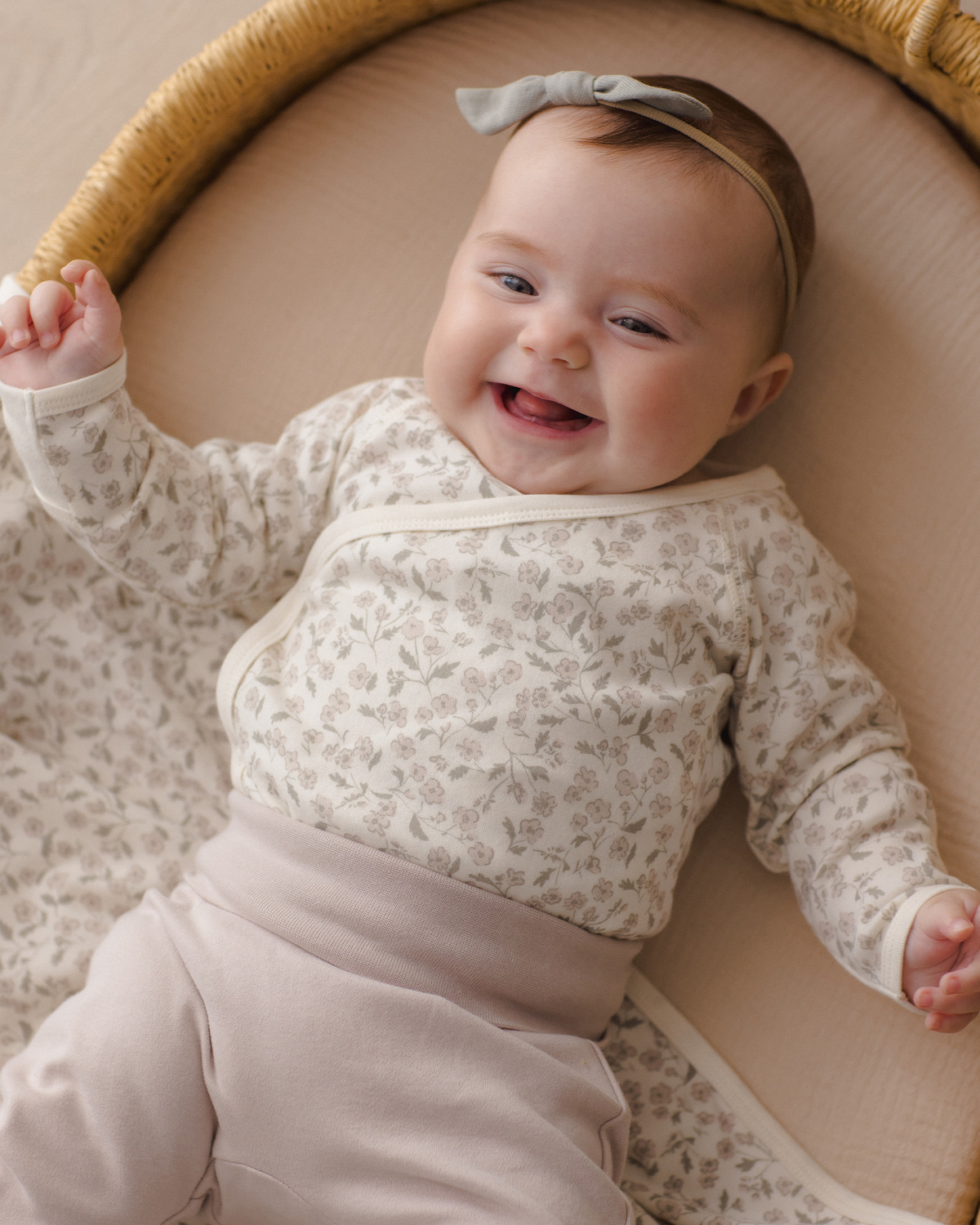 Side Snap Bodysuit + Pant Set || Floret