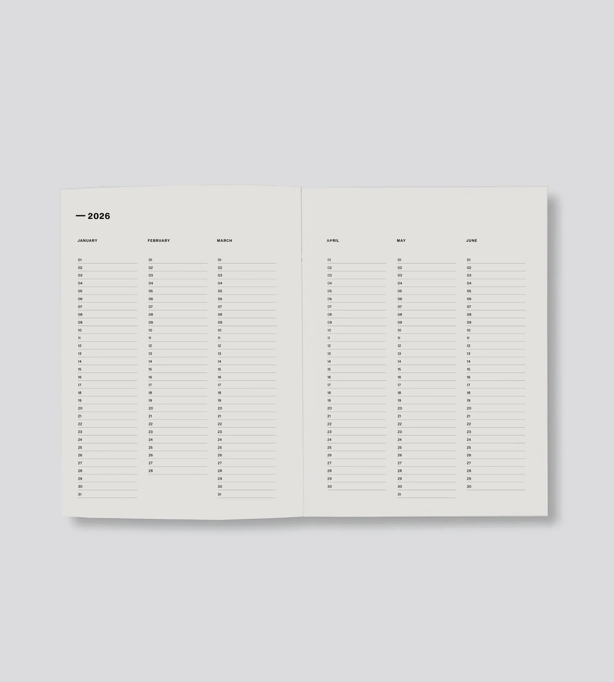 Father Rabbit 2026 Daily Diary || Mosaic Tile