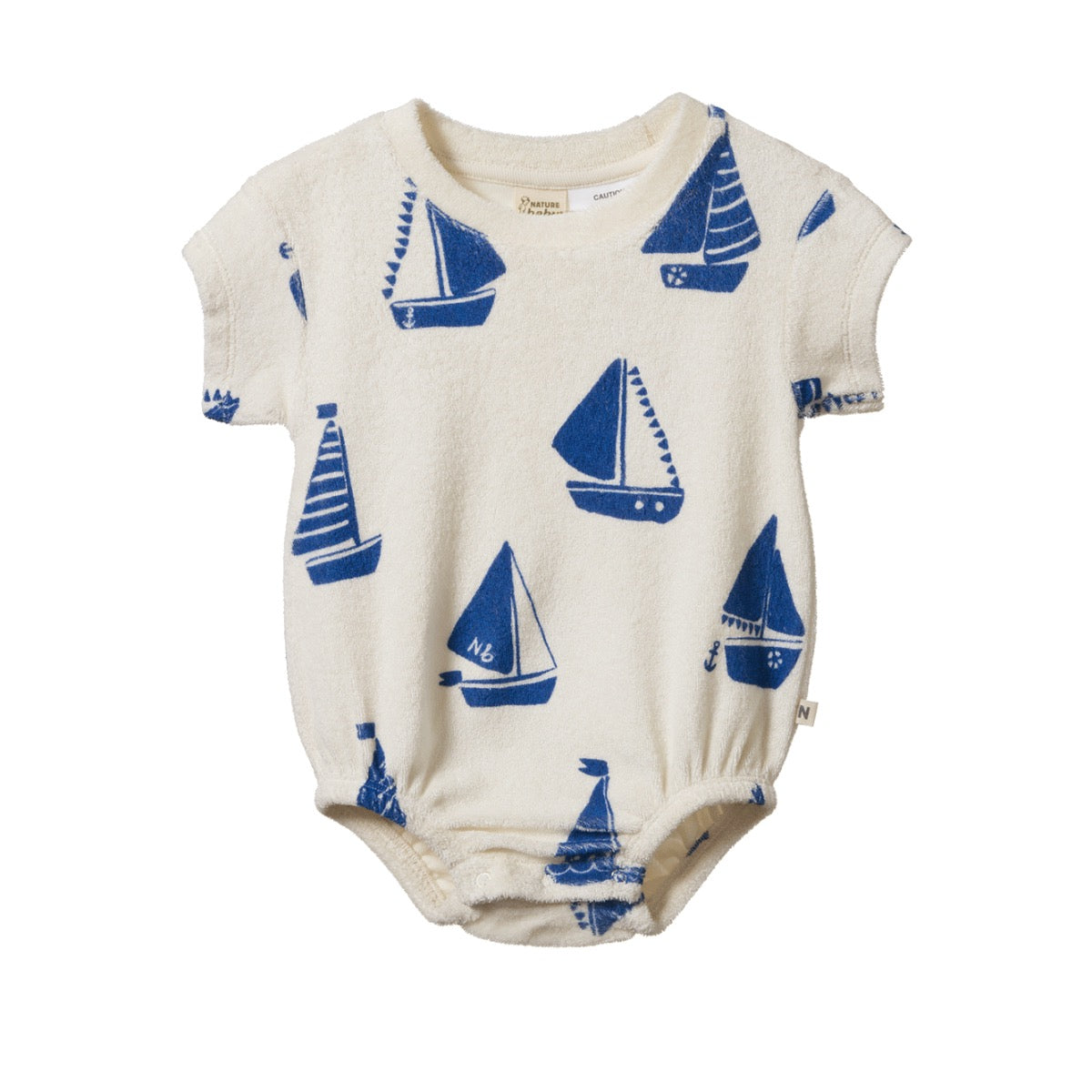 Juno Romper Terry || Regatta Print