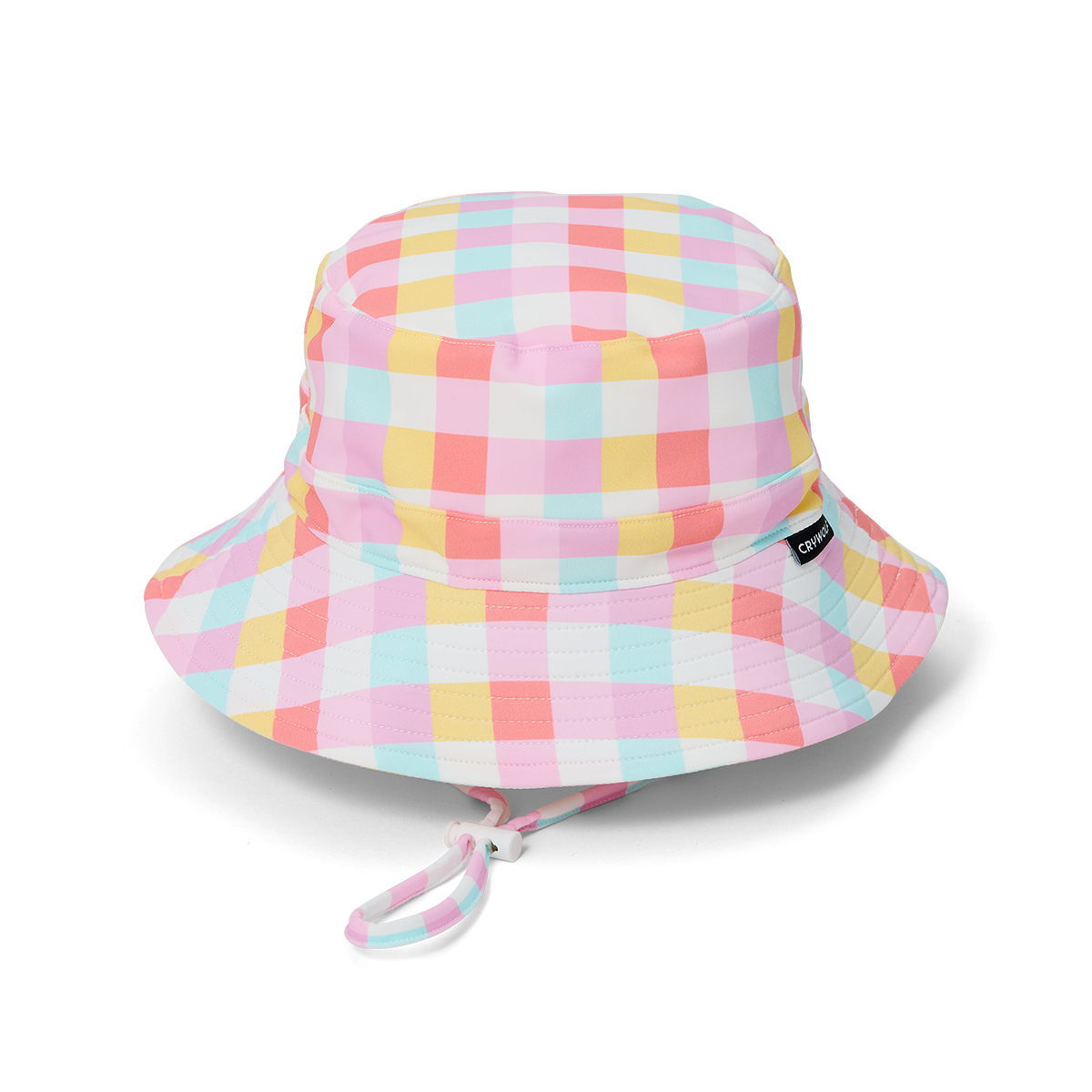Swim Bucket Hat || Pop Gingham