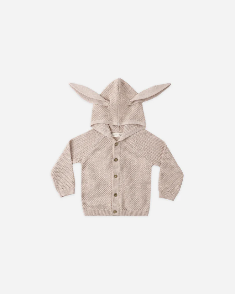 Bunny Knit Sweater || Heathered Latte