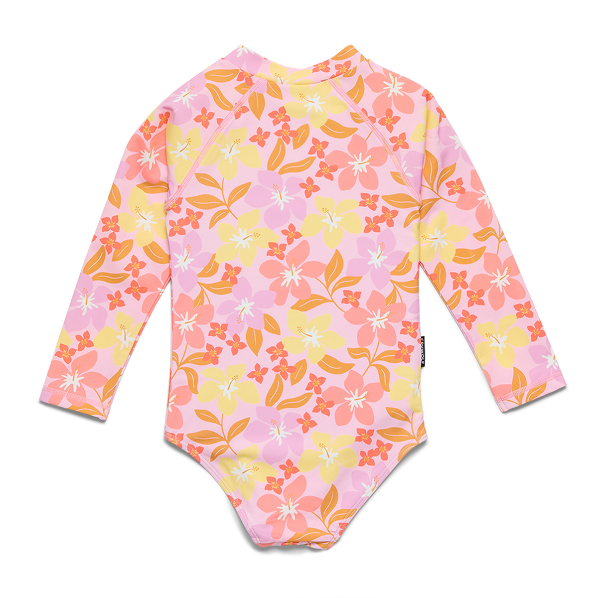 Long Sleeve Swimsuit || Hibiscus Daza