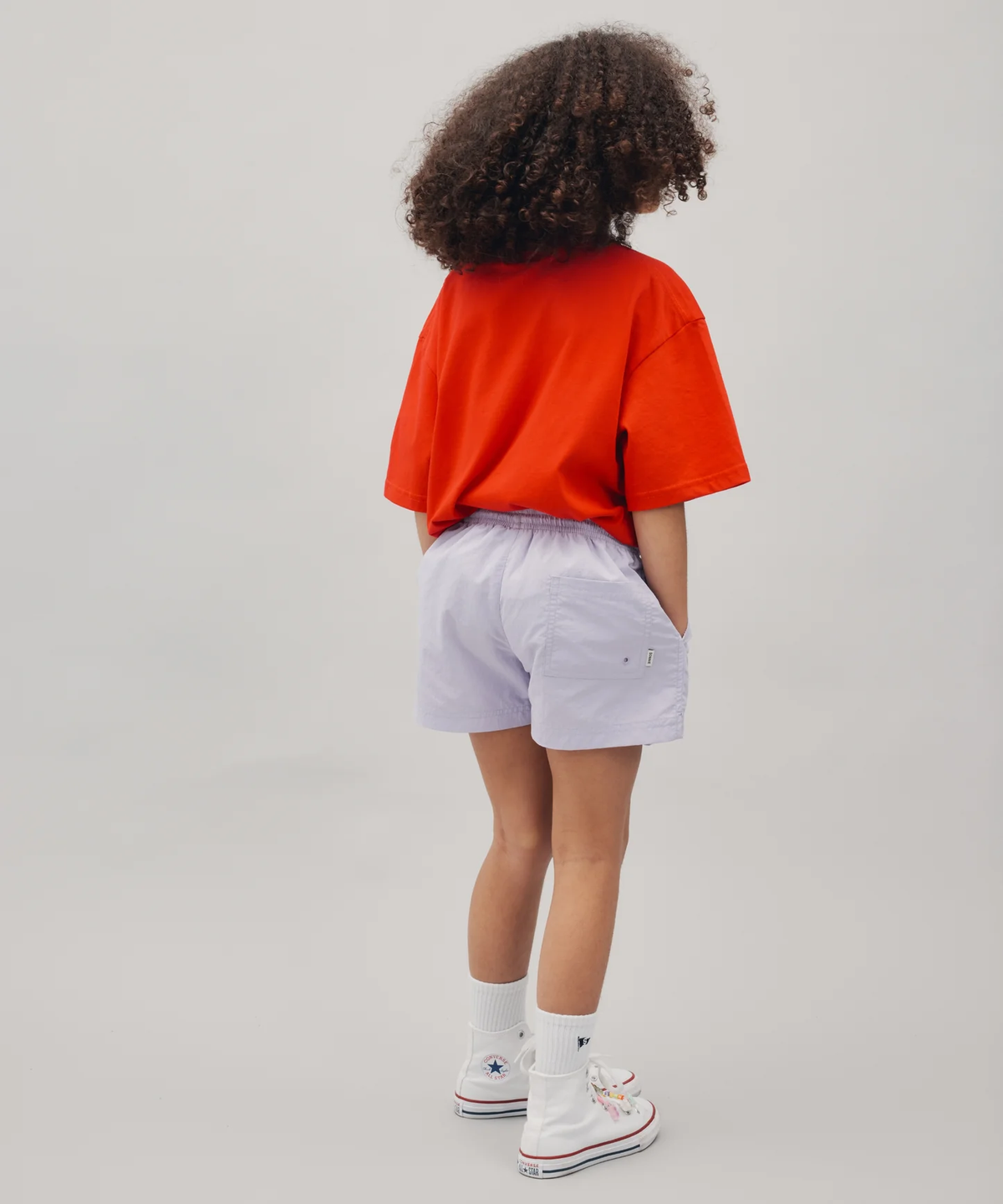 Nylon Shorties || Violet