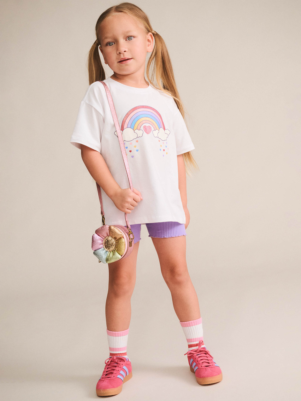 Rainbow Flower Bag