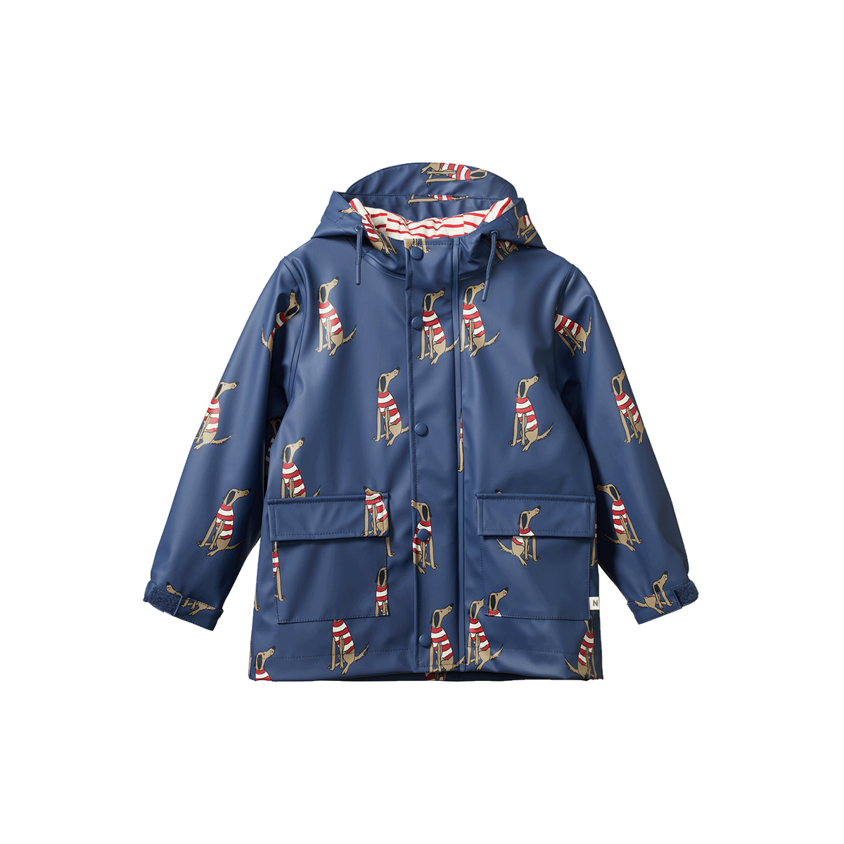 Raincoat || Best Friend Indigo Print
