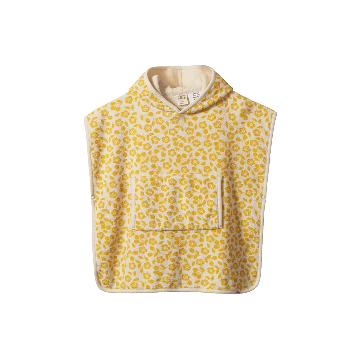 Poncho Towel || Kitchen Garden Freesia Print