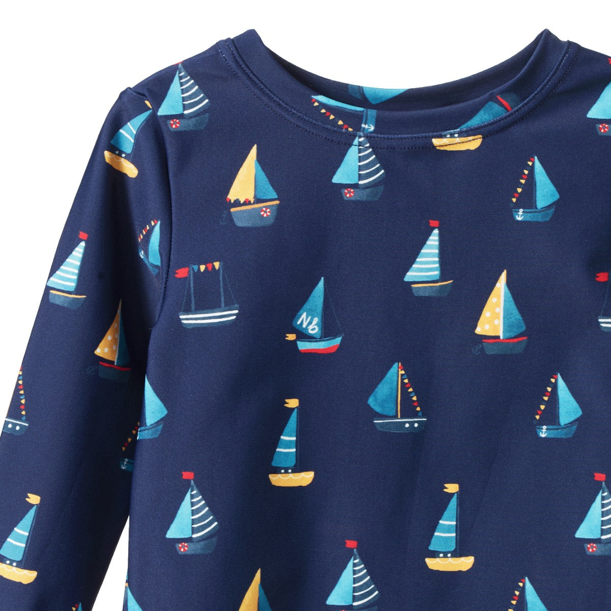 Splash Top || Regatta Navy Print