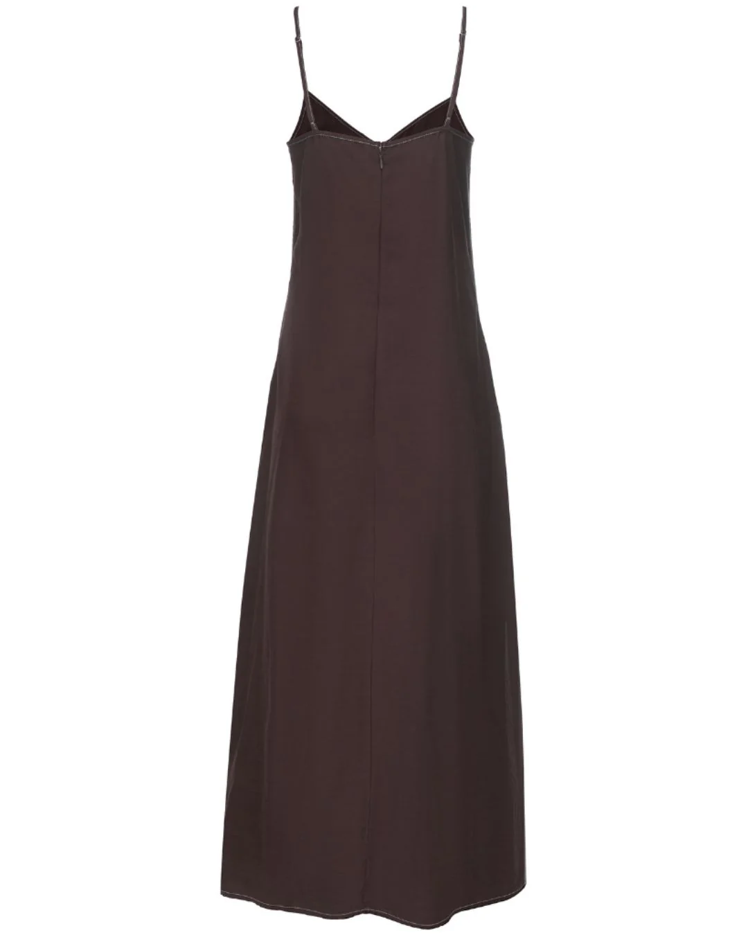 Lydia Womens Slip Dress || Cocoa