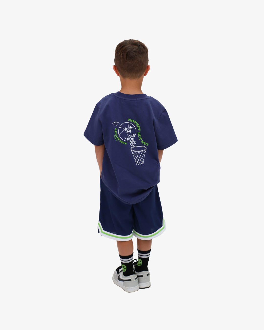 Navy BOB Slam Dunk Tee