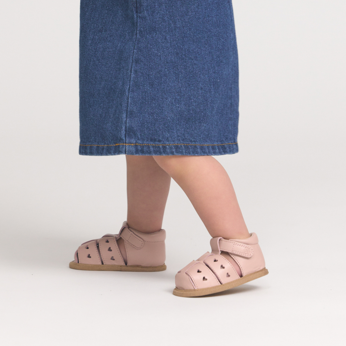 Maya Baby Sandal || Blush
