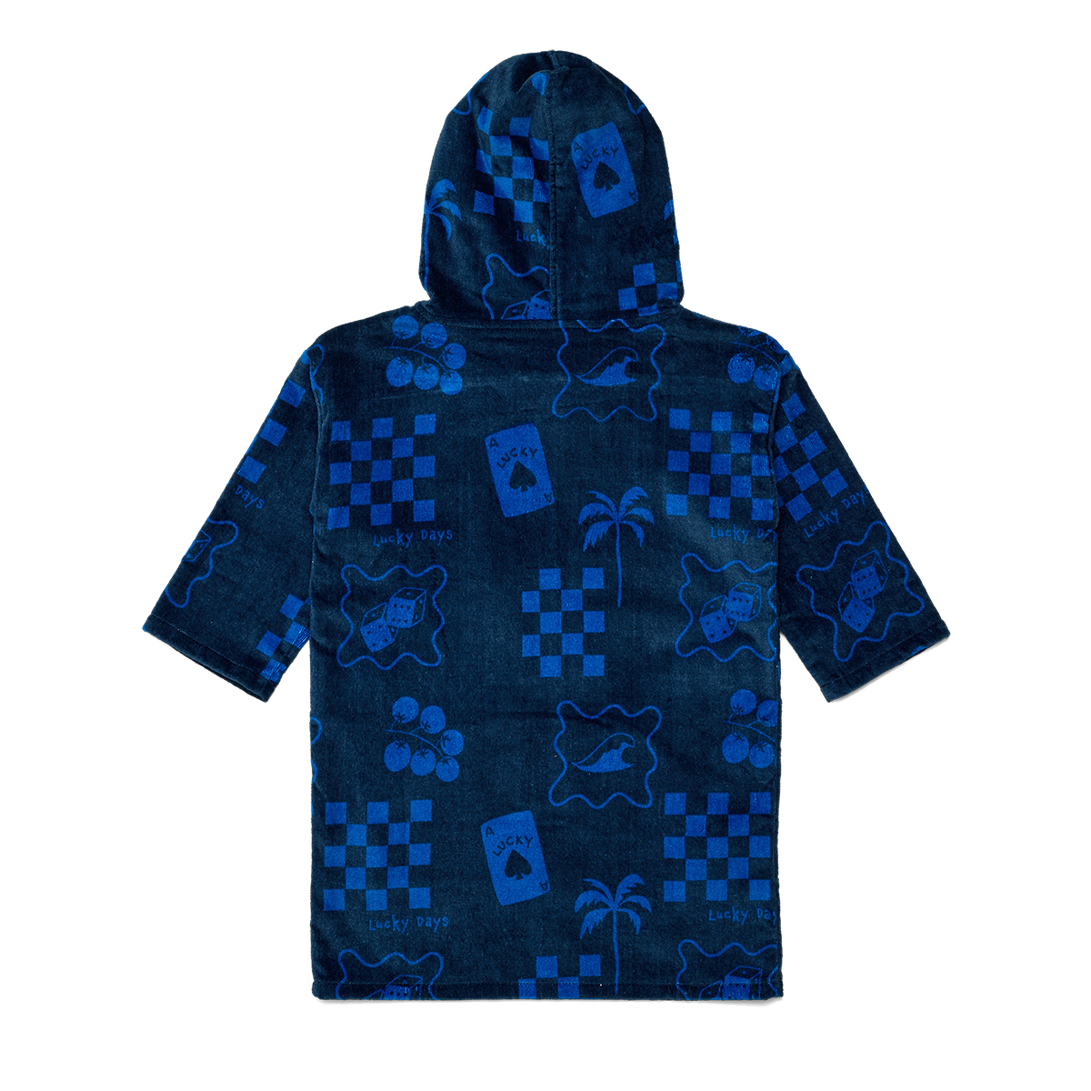 Everywhere Zip Up Towel || Navy