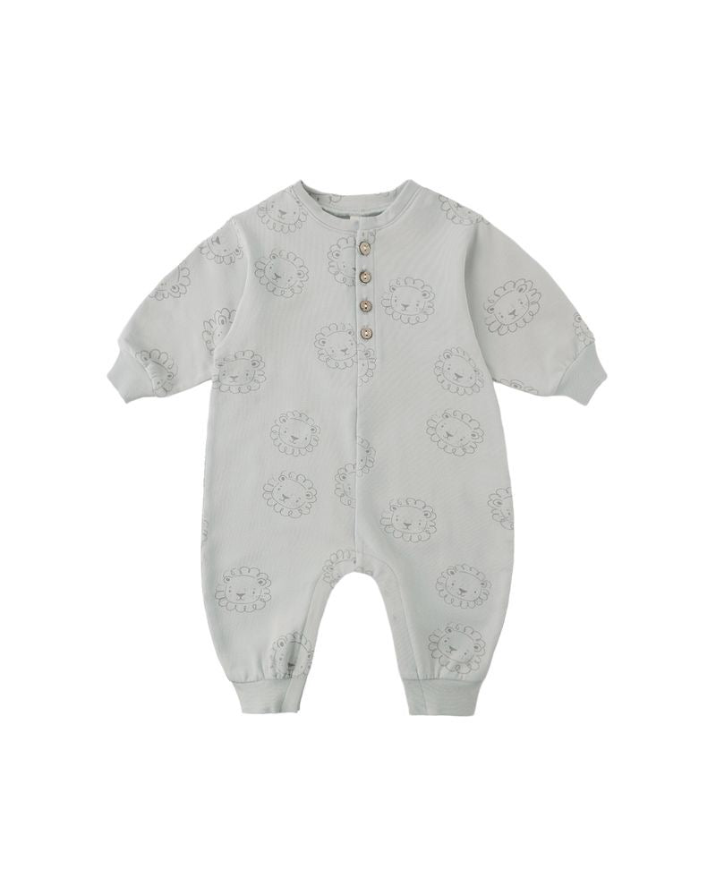Relaxed Fleece Jumpsuit || Lions
