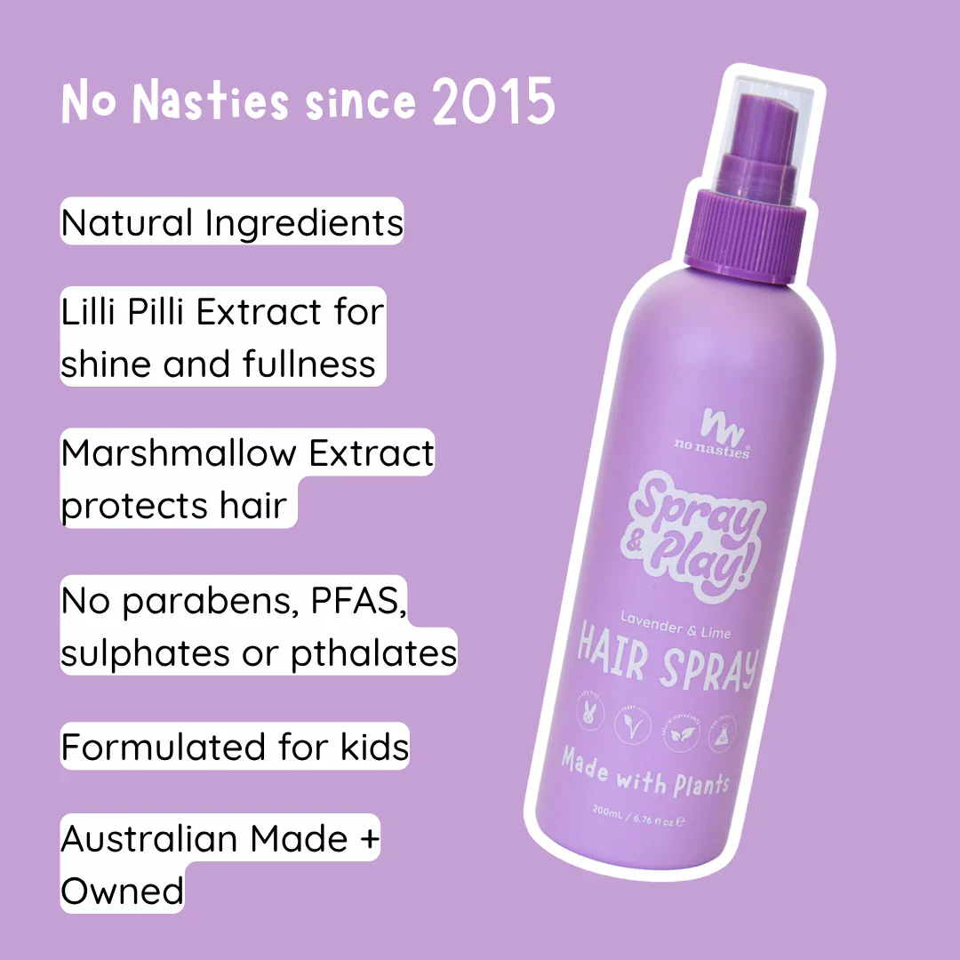 Slick Kids Natural Hair Spray || Lavender + Fresh Mint