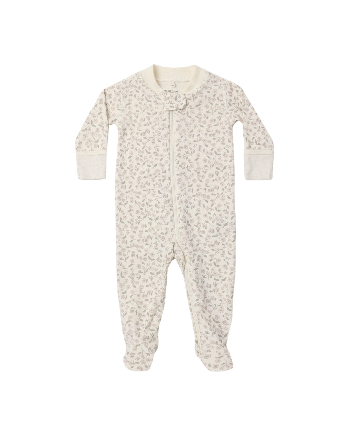 Zip Long Sleeve Sleeper Footie || Floret