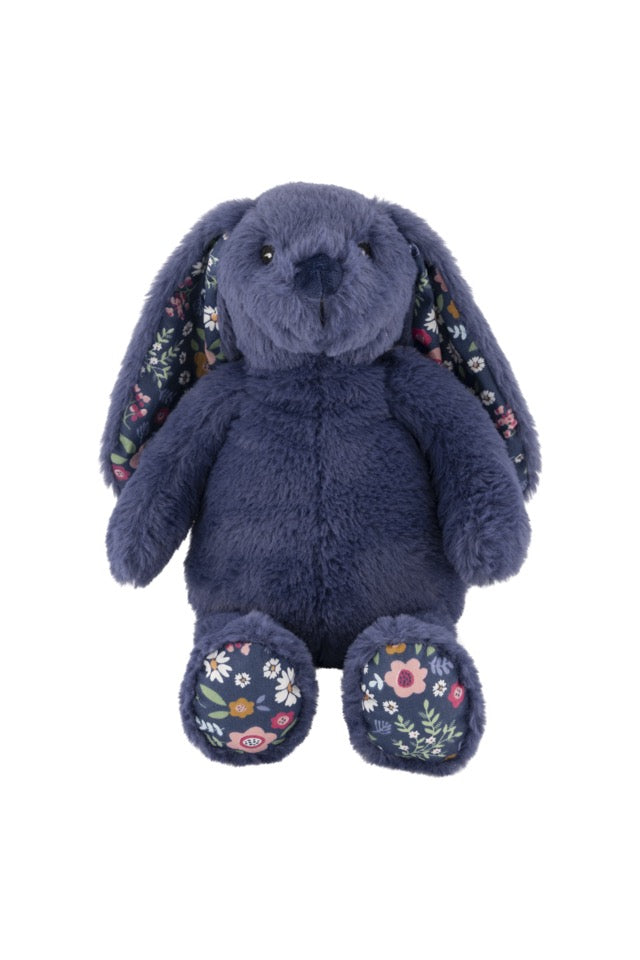 Flossy Rabbit Flopsy Plush Bunny || Floral Sapphire - William Bee