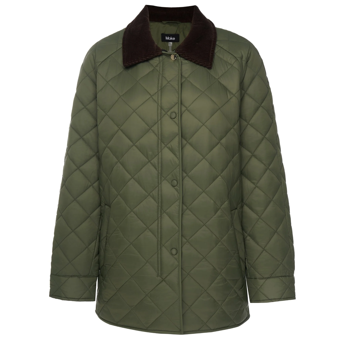 Daisy - Women's Quilted Jacket || Olive Green