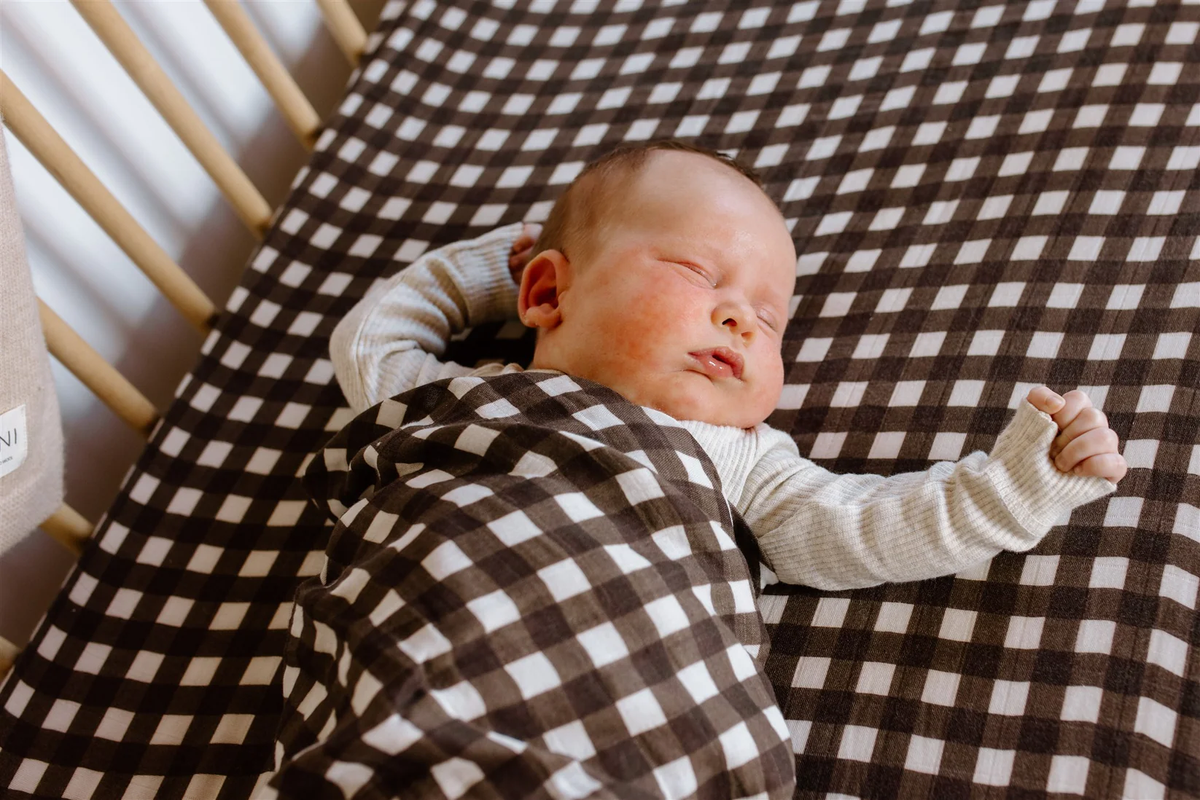 Muslin Fitted Bassinet Sheet