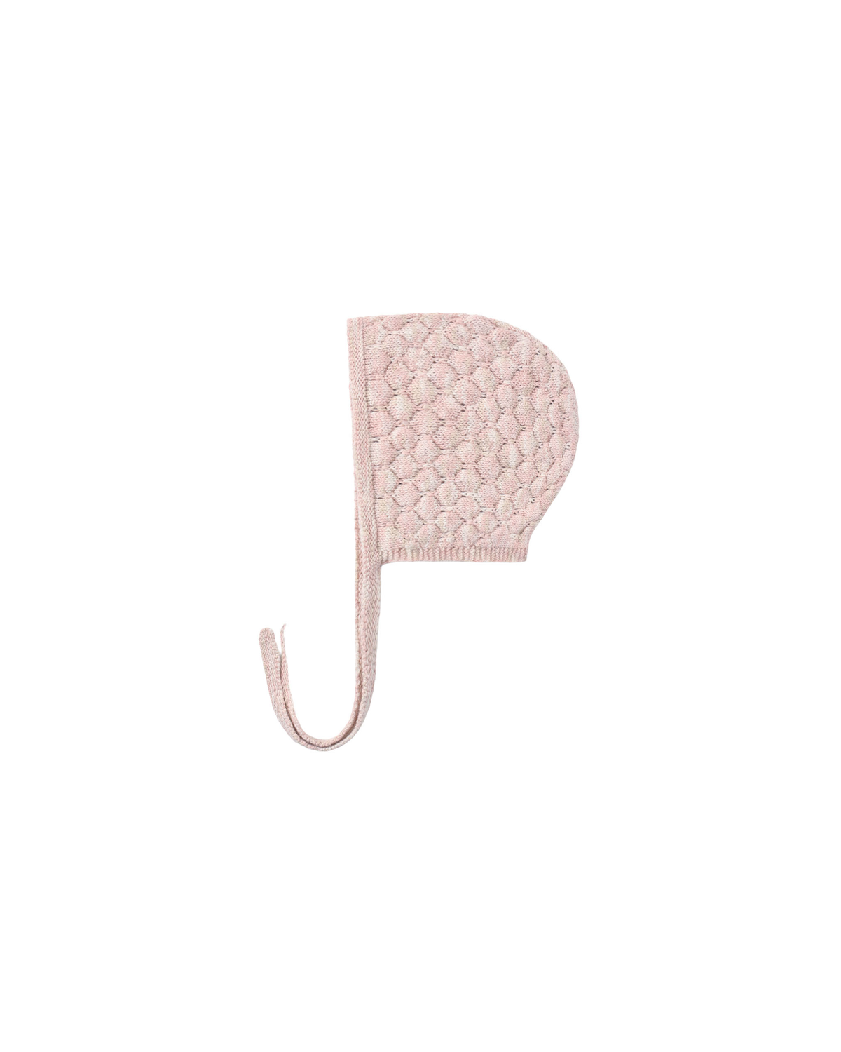 Knit Bonnet || Dusty Rose Speckle