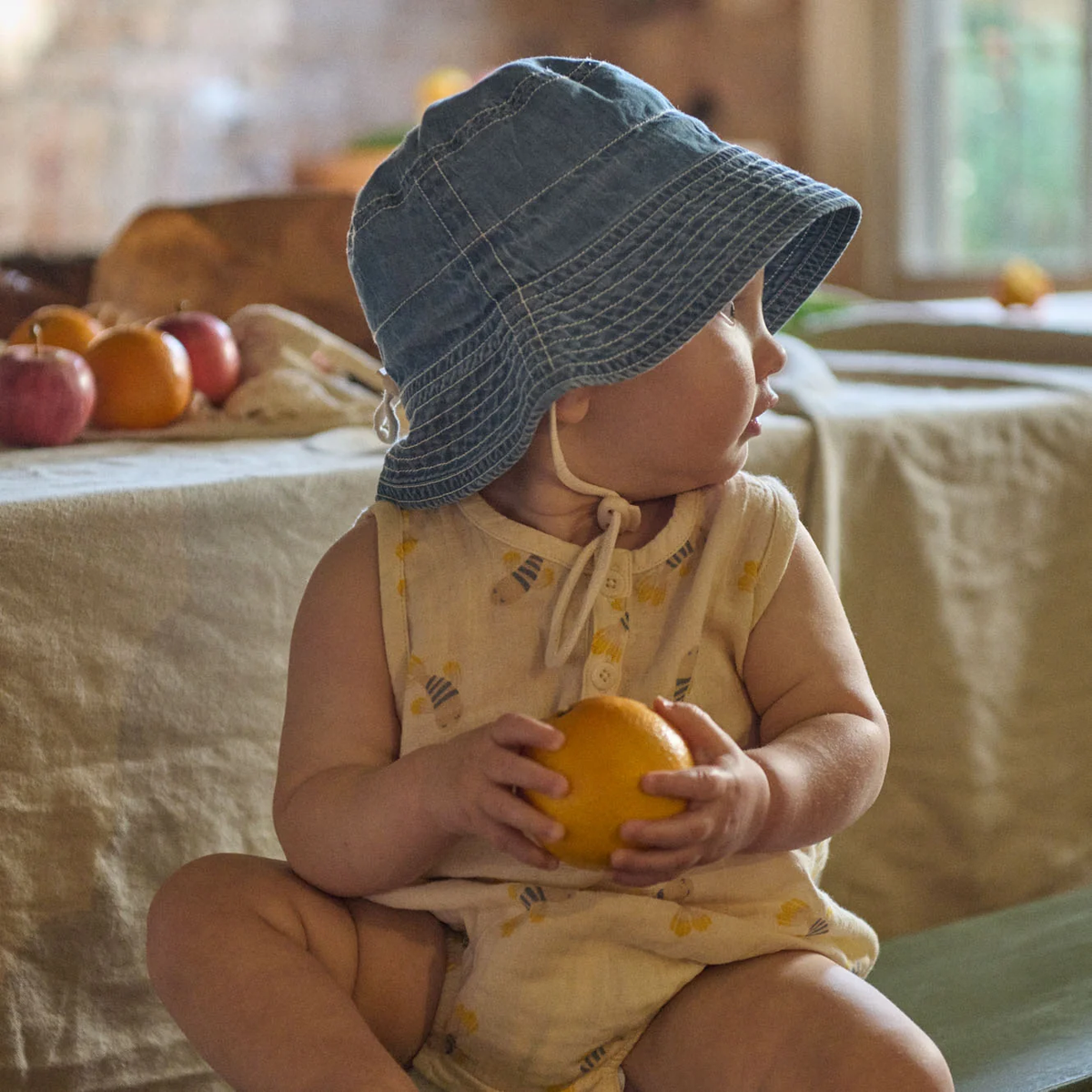 Bucket Sunhat || Chambray