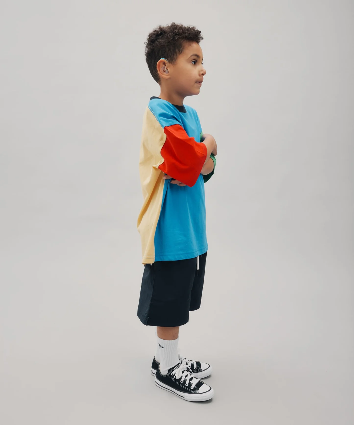 Nylon Sports Shorts || Ink