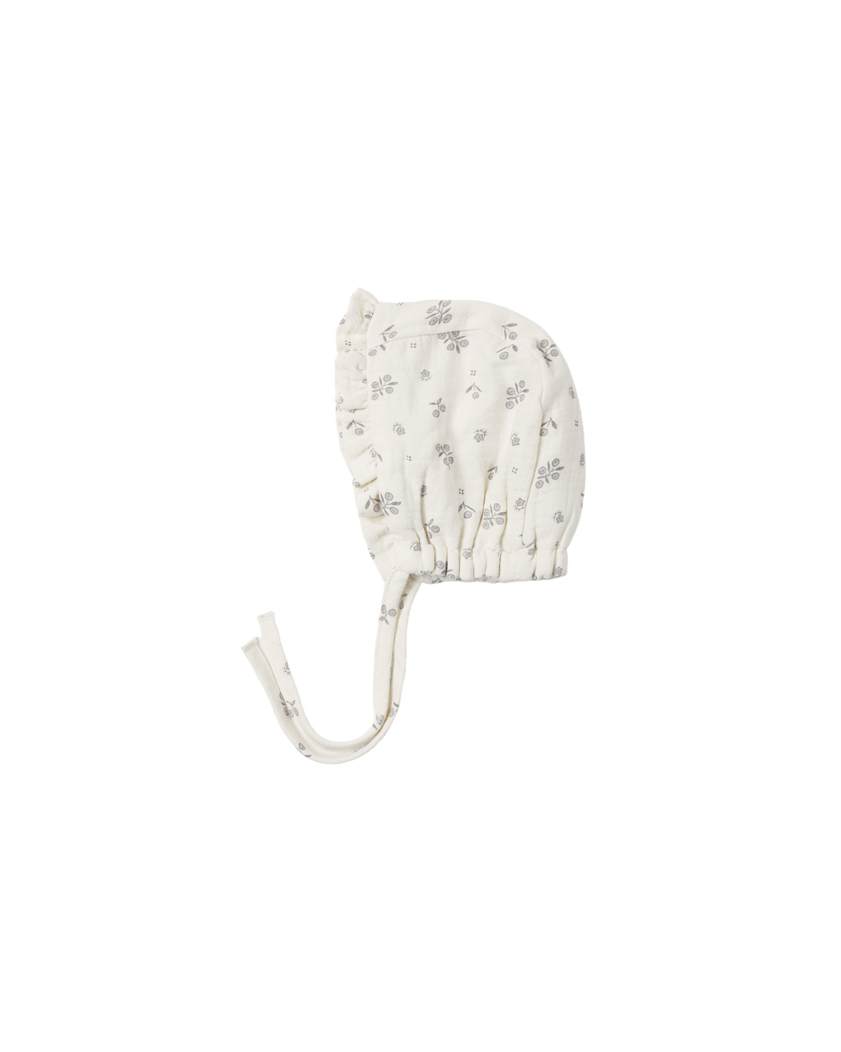 Woven Ruffle Bonnet || Winter Berry