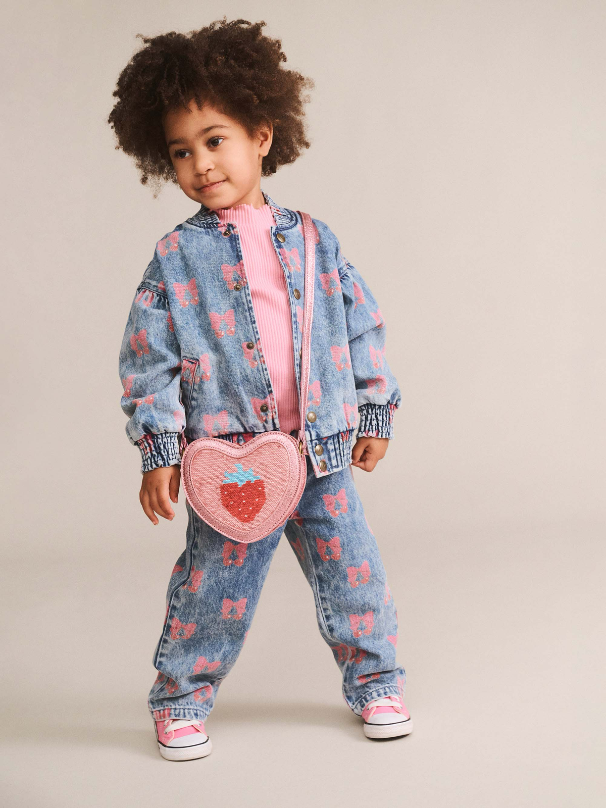 Dreamy Denim Cherry Jacket