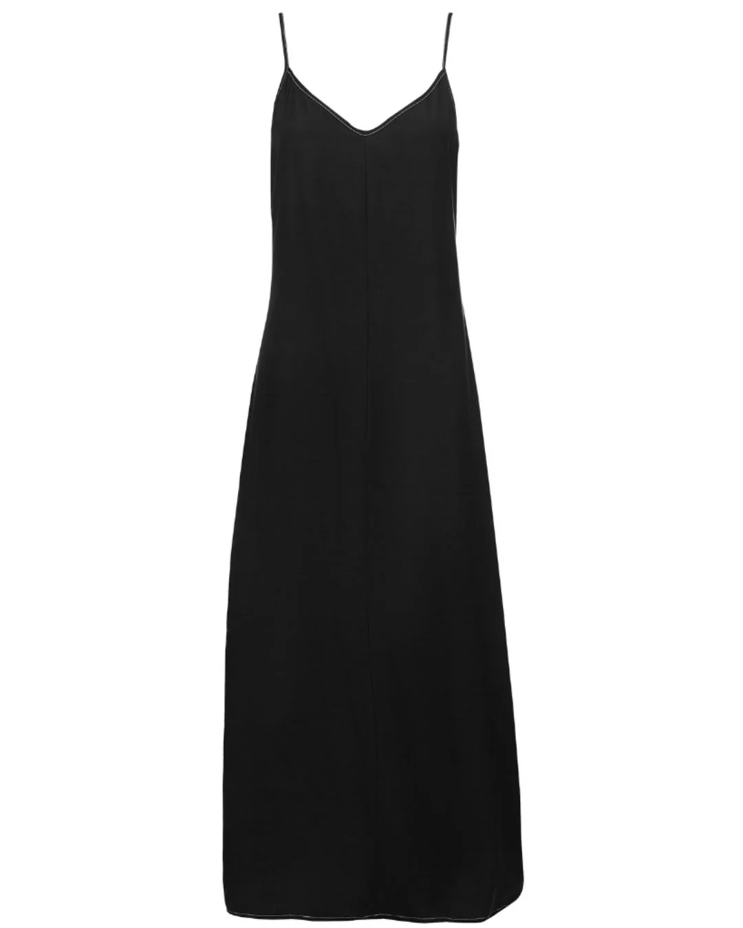 Lydia Womens Slip Dress || Black