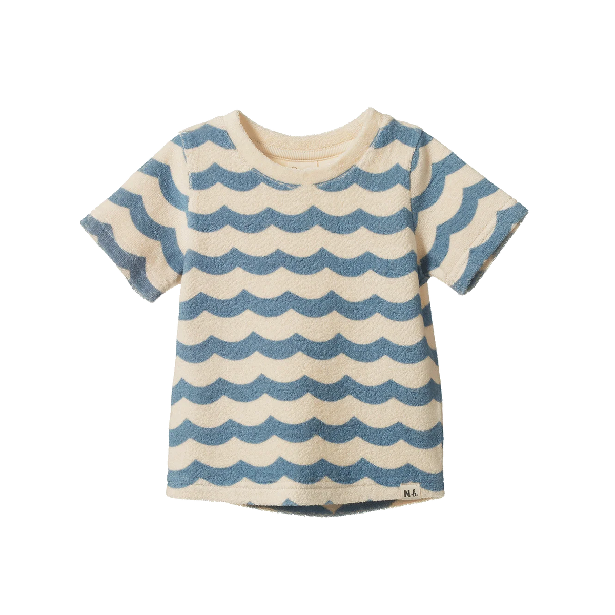 River Tee Terry || Waves Print