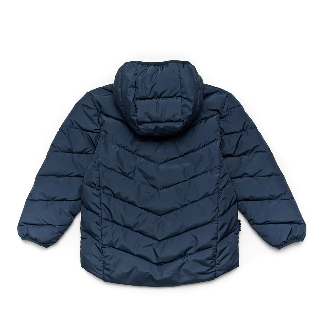 Eco Puffer || Indigo