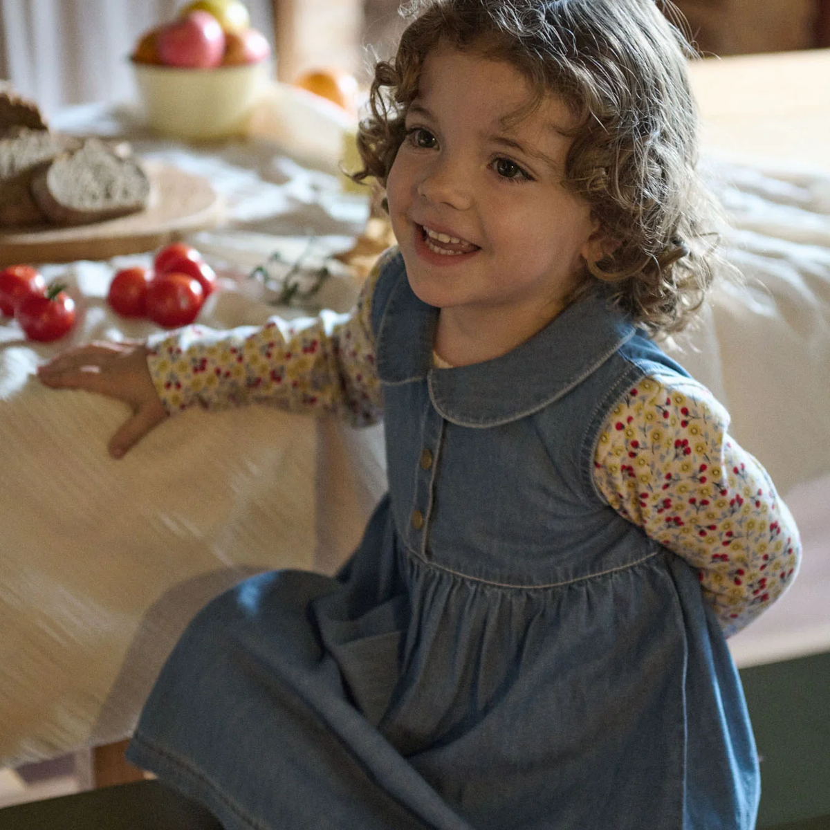 Birdy Dress || Sky