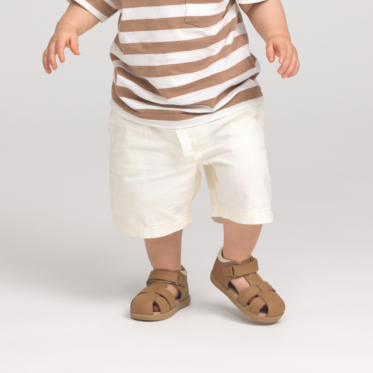 Theo Sandal First Walker || Tan