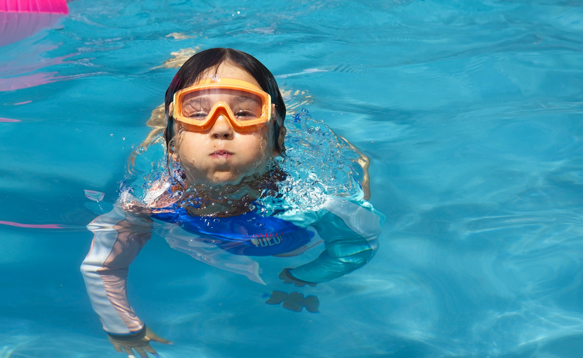 Kiddo Goggles Size 3-8 Years || Limited Edition Peach Nectar