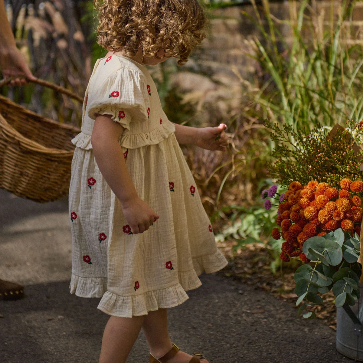 Valentina Dress || Red Flora