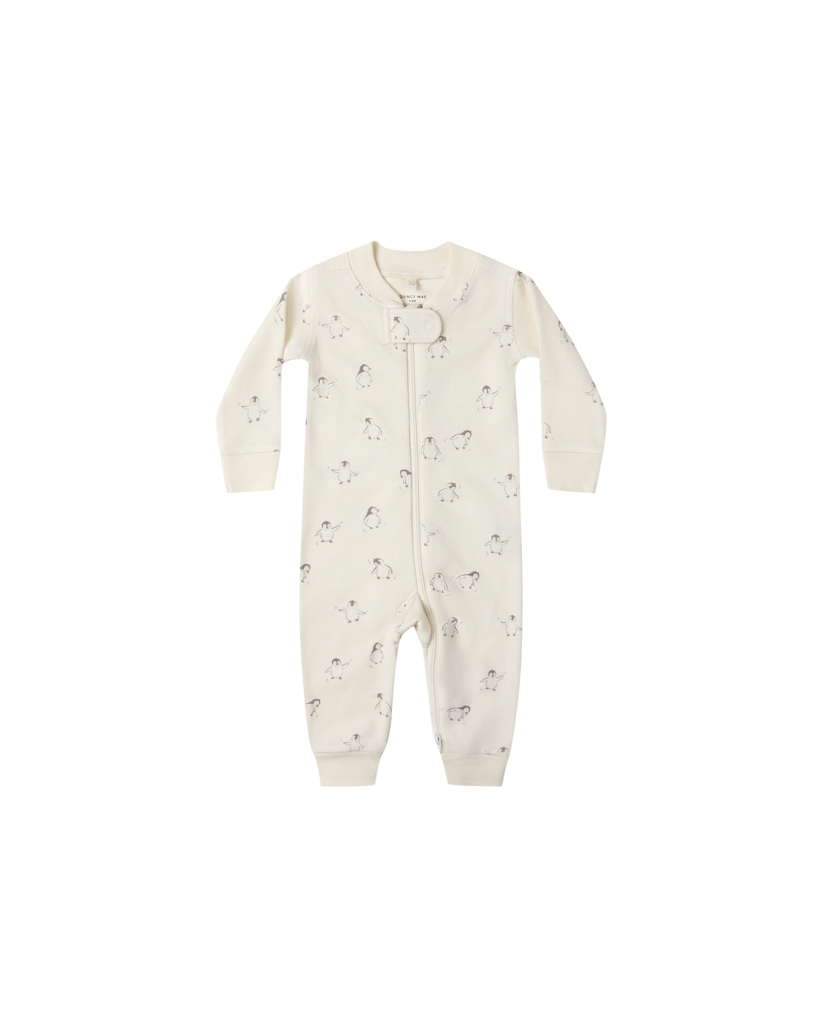 Zip Long Sleeve Sleeper || Penguins
