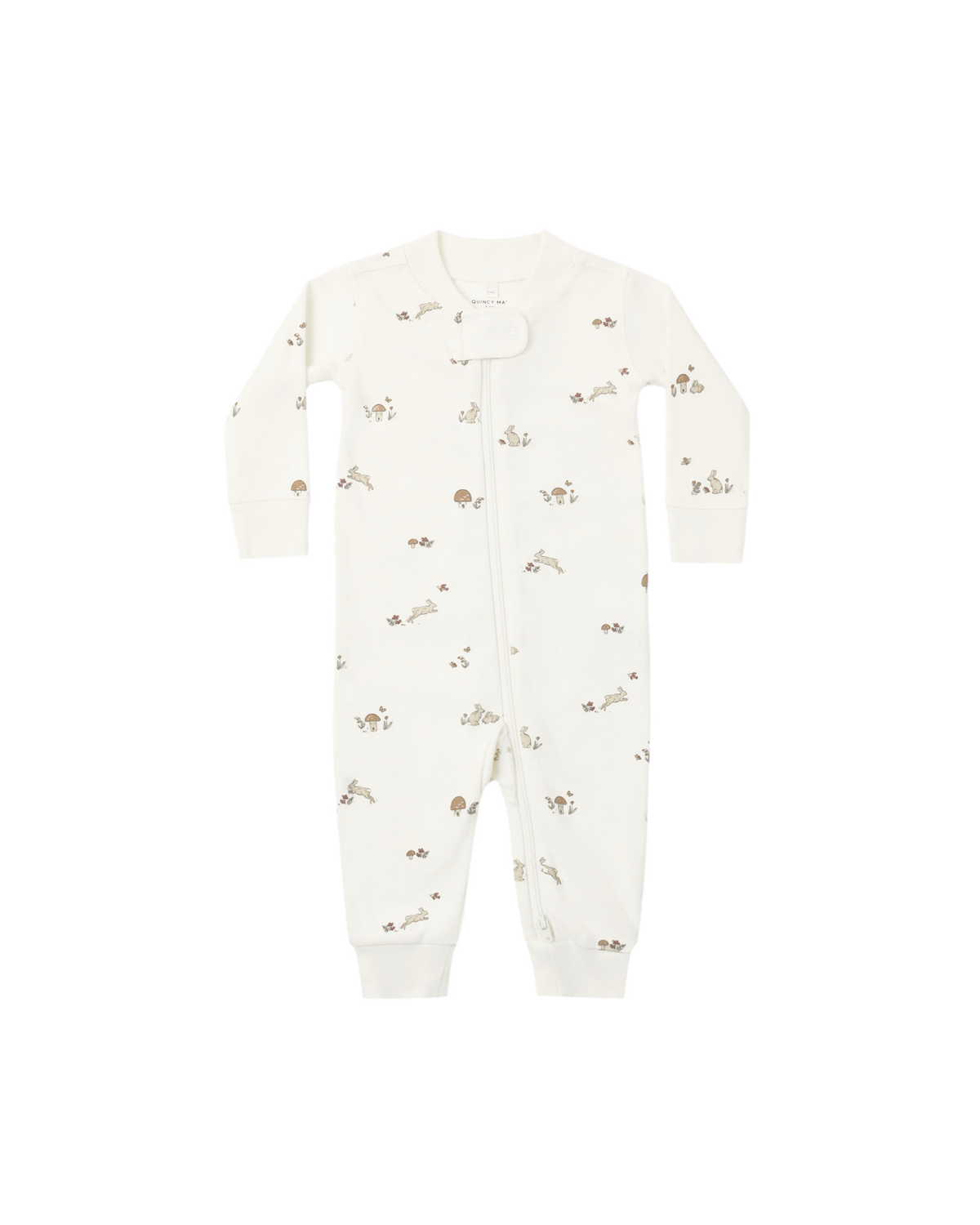 Zip Long Sleeve Sleeper Footie || Bunnies