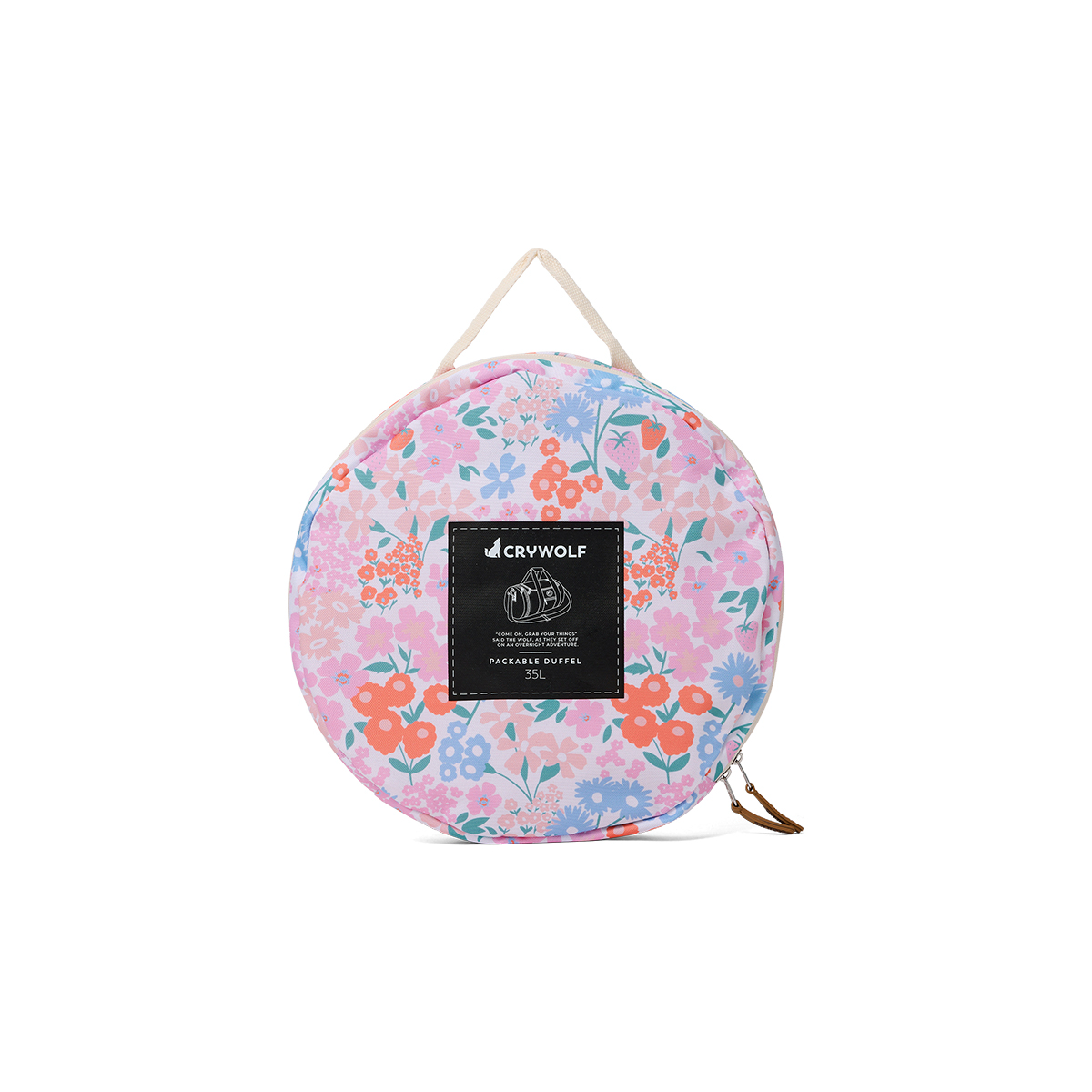 Packable Duffel || Berry Garden