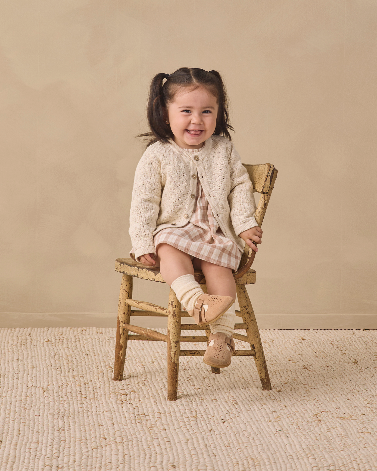 Knit Cardigan || Natural