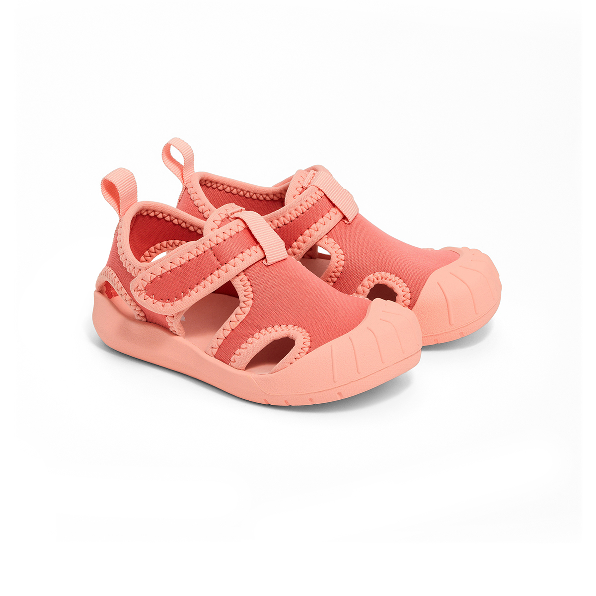 Aqua Sandal || Coral